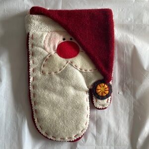 🎅 Vintage Russ Santa Oven Mitt  - Charming Holiday Decor! 🎅